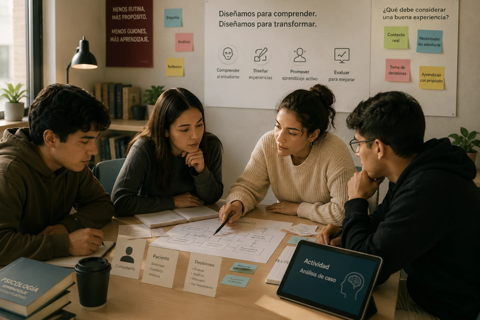 Diseñar para estudiantes reales